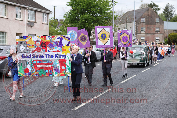 Maguriesbridge Primary School celebrate the Coronation of King Charles III-18