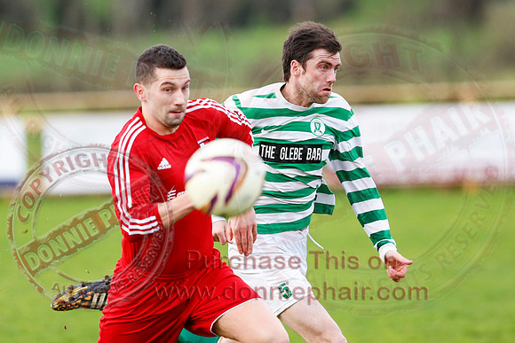 Enniskillen Rangers (2) V Strathroy Harps (0) in Fermanagh and Western Division 1.
