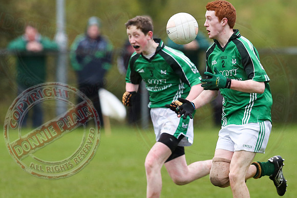 Newtownbutler First Fermanagh's (2-08) V Roslea (2-7) in Minor GAA League Division Three Final