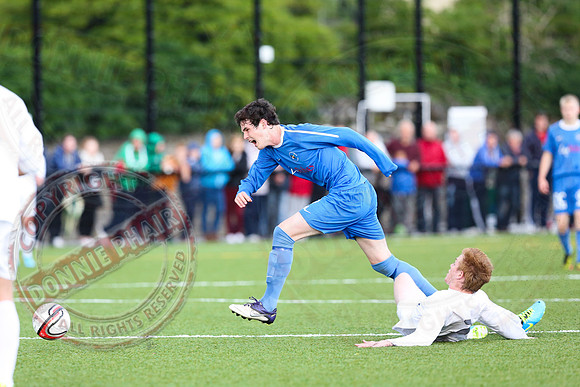 Enniskillen Town (1) V Ballinamallard Reserves (0) in Coffey Cup.