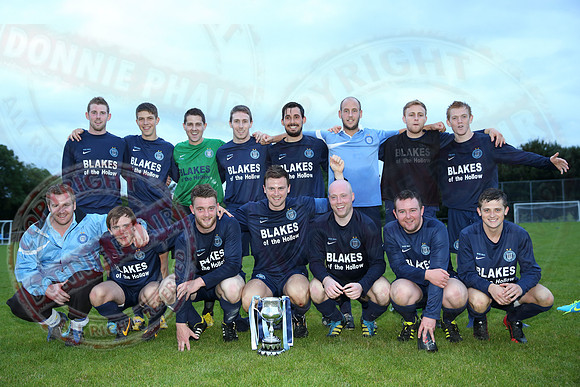 Enniskillen Town (2) V Strathroy Harps (2) in Kennedy Cup Final.