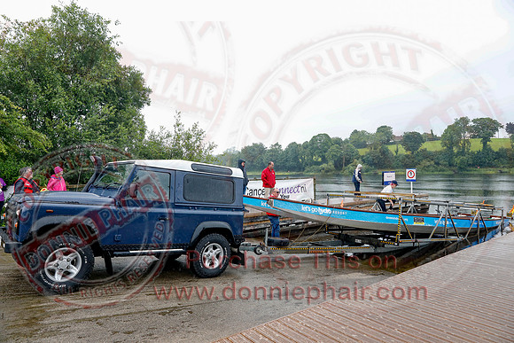 The Devenish Dragons launch boats with Cancer Connect NI at Round O-5