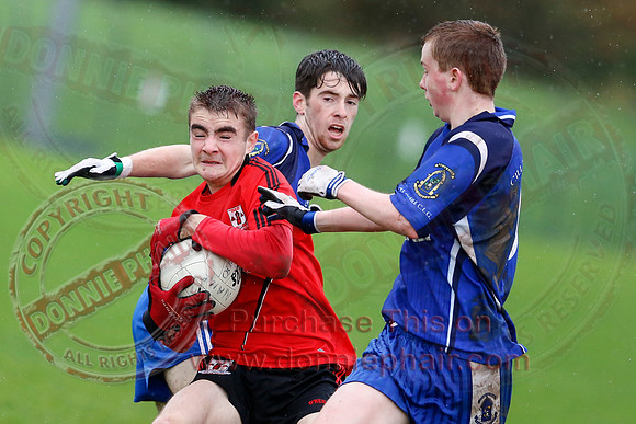 Kinawley (4-10) V Brookeborough (0-8) in Under 16 Division 2 League Final.