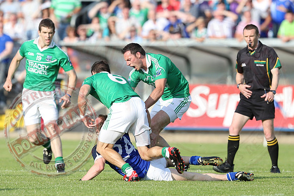 Fermanagh (-0-10)  Cavan (1-14) in All Ireland Qualifier Round Two.