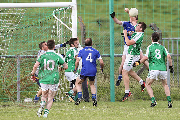 Roslea (5-16) V Kinawley (1-3) in Senior GAA Football League Division One.