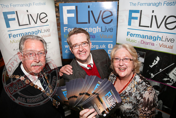 Launch of Fermanagh Live / FLive Festival with Mentalist David Meade.