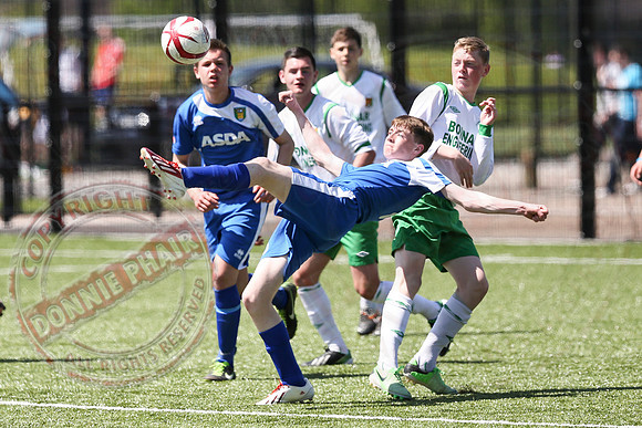 Fermanagh (2) V Donegal (1) Schoolboys in Junior Milk Cup Friendly.