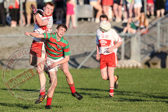 St. Pat's Donagh (0-10) V Lisnaskea Emmetts (0-9) in Minor GAA Football League Division One Final.