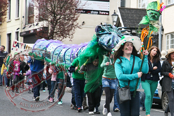 St. Patrick's Day Parade in Newtownbutler.