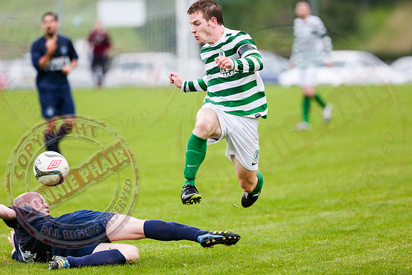 Enniskillen Town (2) V Strathroy Harps (2) in Kennedy Cup Final.