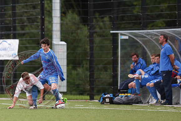Enniskillen Town (1) V Ballinamallard Reserves (0) in Coffey Cup.
