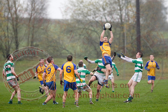 Teemore (1-8) V Enniskillen Gaels (0-8) in Senior GAA Football League Division 2A.-6