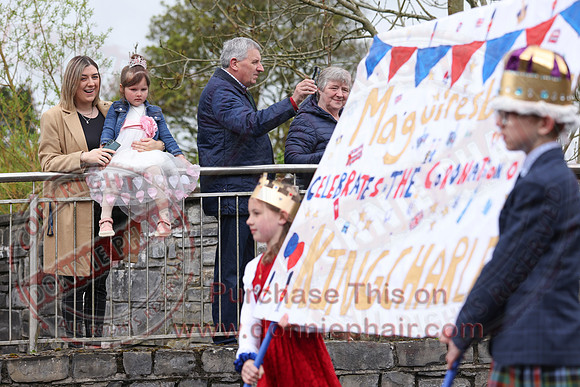Maguriesbridge Primary School celebrate the Coronation of King Charles III-7