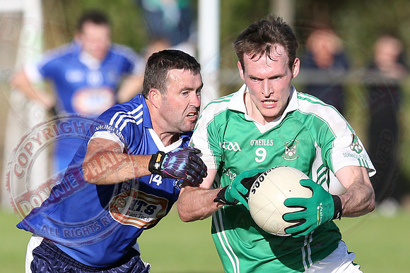 Roslea (5-16) V Kinawley (1-3) in Senior GAA Football League Division One.