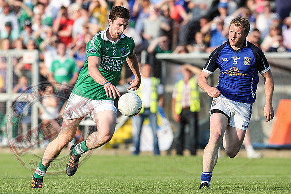 Fermanagh (-0-10)  Cavan (1-14) in All Ireland Qualifier Round Two.