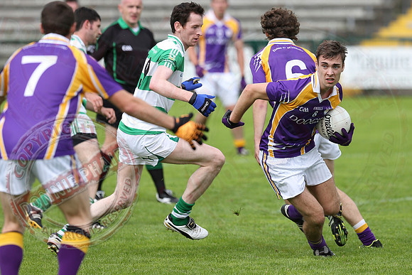 Derrygonnelly (2-8) V Teemore (1-7) in Senior GAA Championship.