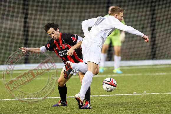 Enniskillen Town (1) V Lisnaskea Rovers (0) in Coffey Cup Final.