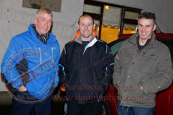 Christmas Lights being turned on in Donagh.