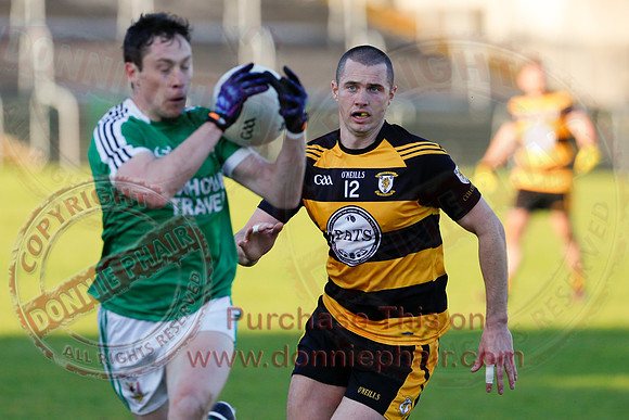 Coa (1-10) V Rockcorry (0-16) in Ulster Club Junior Football Championship Quarter-Final.