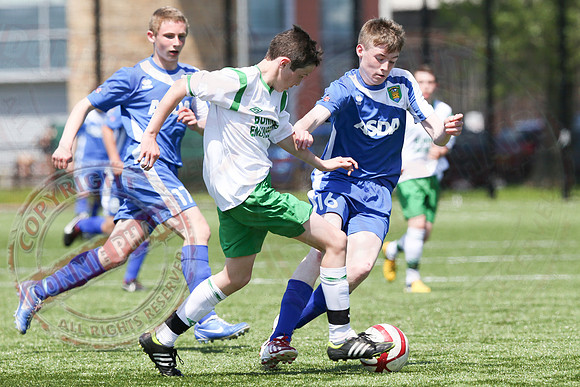 Fermanagh (2) V Donegal (1) Schoolboys in Junior Milk Cup Friendly.