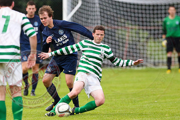 Enniskillen Town (2) V Strathroy Harps (2) in Kennedy Cup Final.