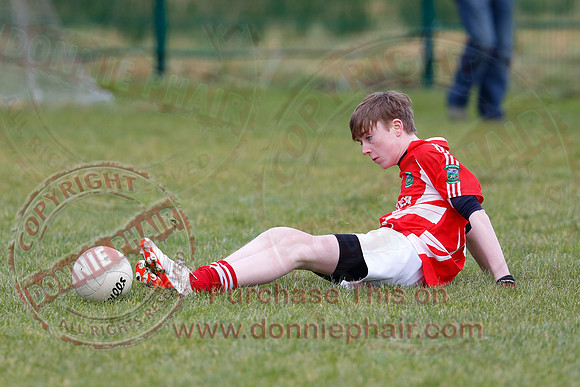 Aghadrumsee (3-10) V Newtownbutler (3-14) in U14 GAA Football League Section A.