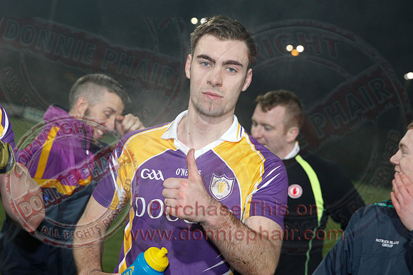 Derrygonnelly (0-7) V Ederney (0-6) in Senior GAA Football League Division 1A Final.