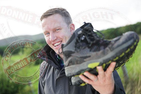Shane McDermott Launches Cuilcagh Mountain Walk in aid of Sam Bradley