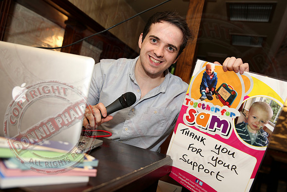 Together For Sam Table Quiz Charity Night in Blakes of the Hollow.