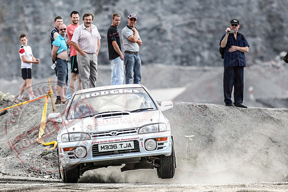 Enniskillen Motor Club Rally Time Trial at Clarke's Quarry, Lisnaskea.