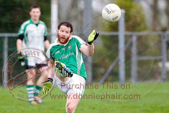 Erne Gaels (0-9) V Roslea (2-9) in Senior GAA Football League Division 1.-24