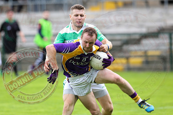 Derrygonnelly (2-8) V Teemore (1-7) in Senior GAA Championship.