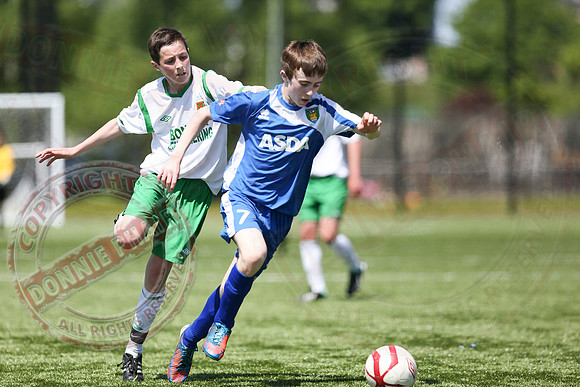 Fermanagh (2) V Donegal (1) Schoolboys in Junior Milk Cup Friendly.