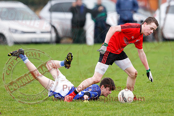 Kinawley (4-10) V Brookeborough (0-8) in Under 16 Division 2 League Final.