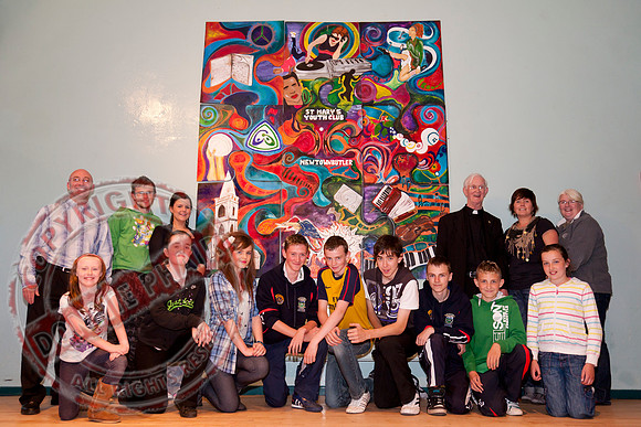 Newtownbutler Youth Club unveil new Mural