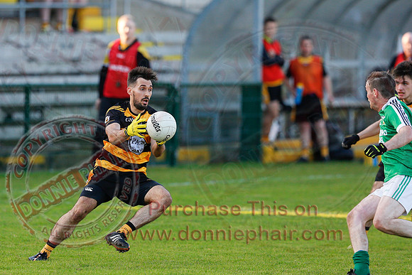 Coa (1-10) V Rockcorry (0-16) in Ulster Club Junior Football Championship Quarter-Final.