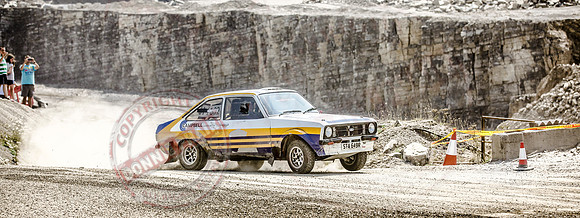 Enniskillen Motor Club Rally Time Trial at Clarke's Quarry, Lisnaskea.