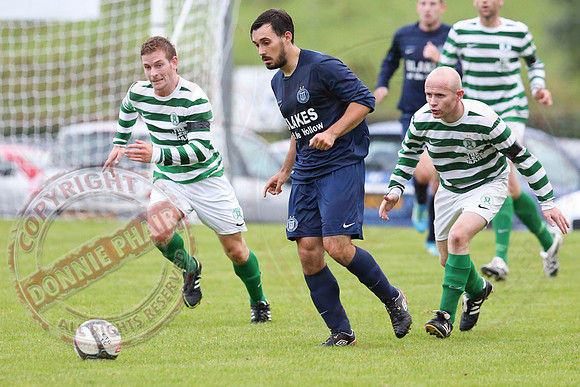 Enniskillen Town (2) V Strathroy Harps (2) in Kennedy Cup Final.