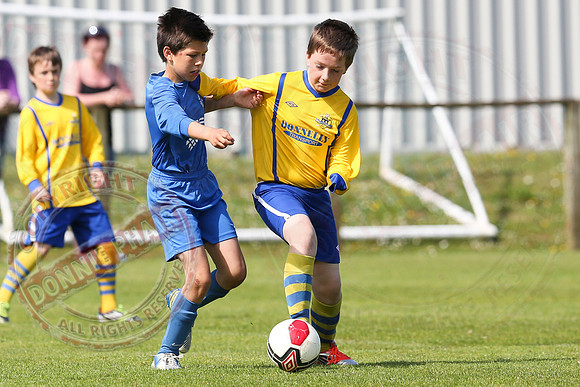 Ballinamallard United V Ardstraw in Under 11 Football.