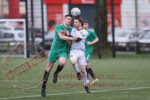 Derrychara (0) V Enniskillen Athletic (7) in Mercer Football League-11