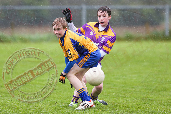 Enniskillen Gaels (5-6) V Derrygonnelly (1-3) in U14 GAA Division One Final.