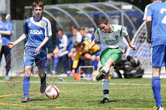 Fermanagh (2) V Donegal (1) Schoolboys in Junior Milk Cup Friendly.