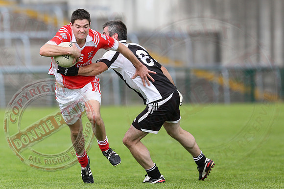 Aghdrumsee (1-13) V Belnaleck (0-8) in Intermediate GAA Football Championship.
