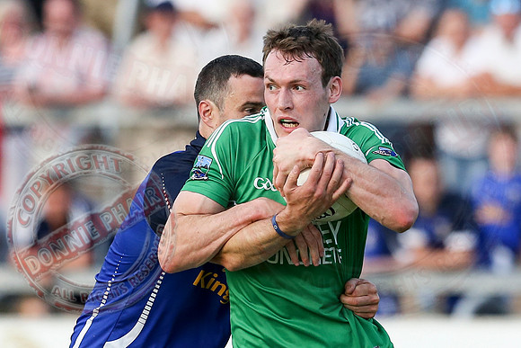Fermanagh (-0-10)  Cavan (1-14) in All Ireland Qualifier Round Two.
