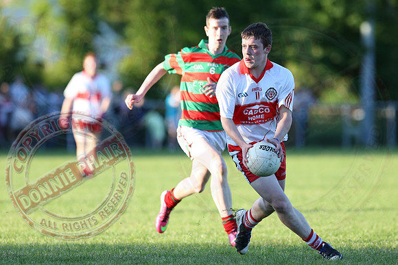St. Pat's Donagh (0-10) V Lisnaskea Emmetts (0-9) in Minor GAA Football League Division One Final.