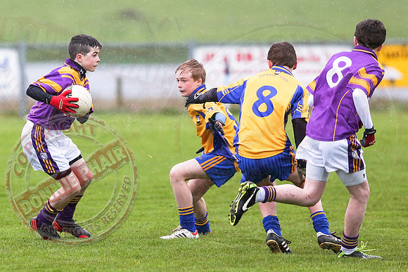 Enniskillen Gaels (5-6) V Derrygonnelly (1-3) in U14 GAA Division One Final.