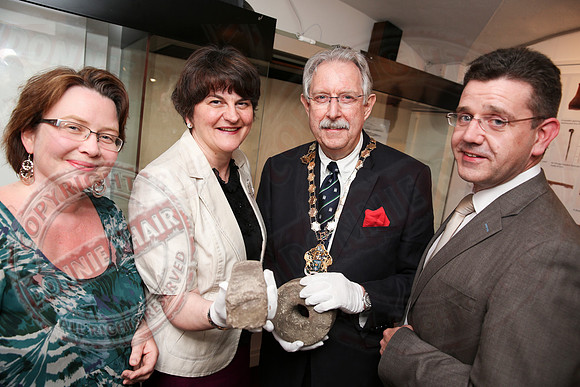Crannóg Opening at Enniskillen Castle Museum.