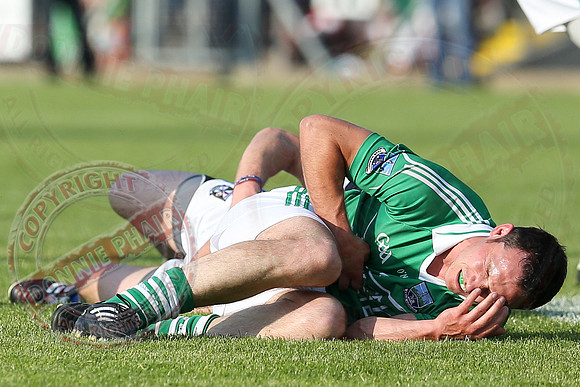 Fermanagh (-0-10)  Cavan (1-14) in All Ireland Qualifier Round Two.