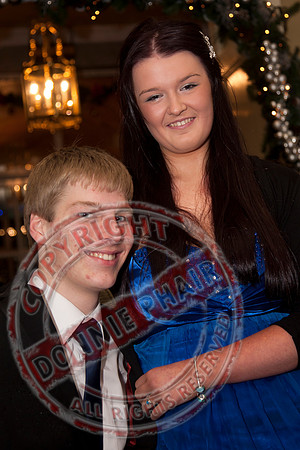 Collegiate Formal held in Corick House Hotel, County Tyrone.