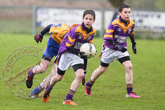 Enniskillen Gaels (5-6) V Derrygonnelly (1-3) in U14 GAA Division One Final.